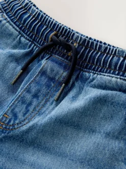 Next Pull on Denim Jeans (3-16yrs) Mid Blue Denim