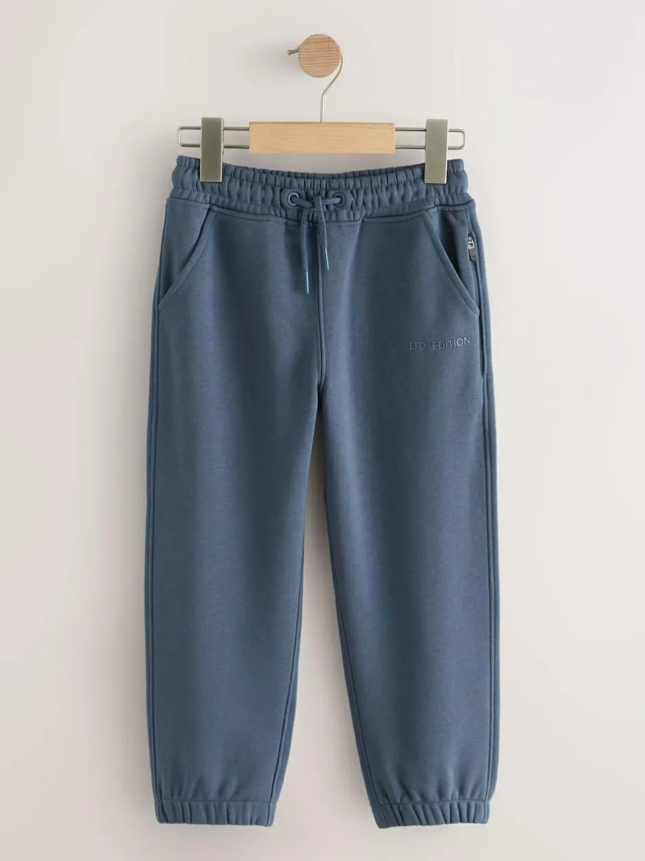 Next Premium Regular Fit Joggers (3-16yrs) Mid Blue Online