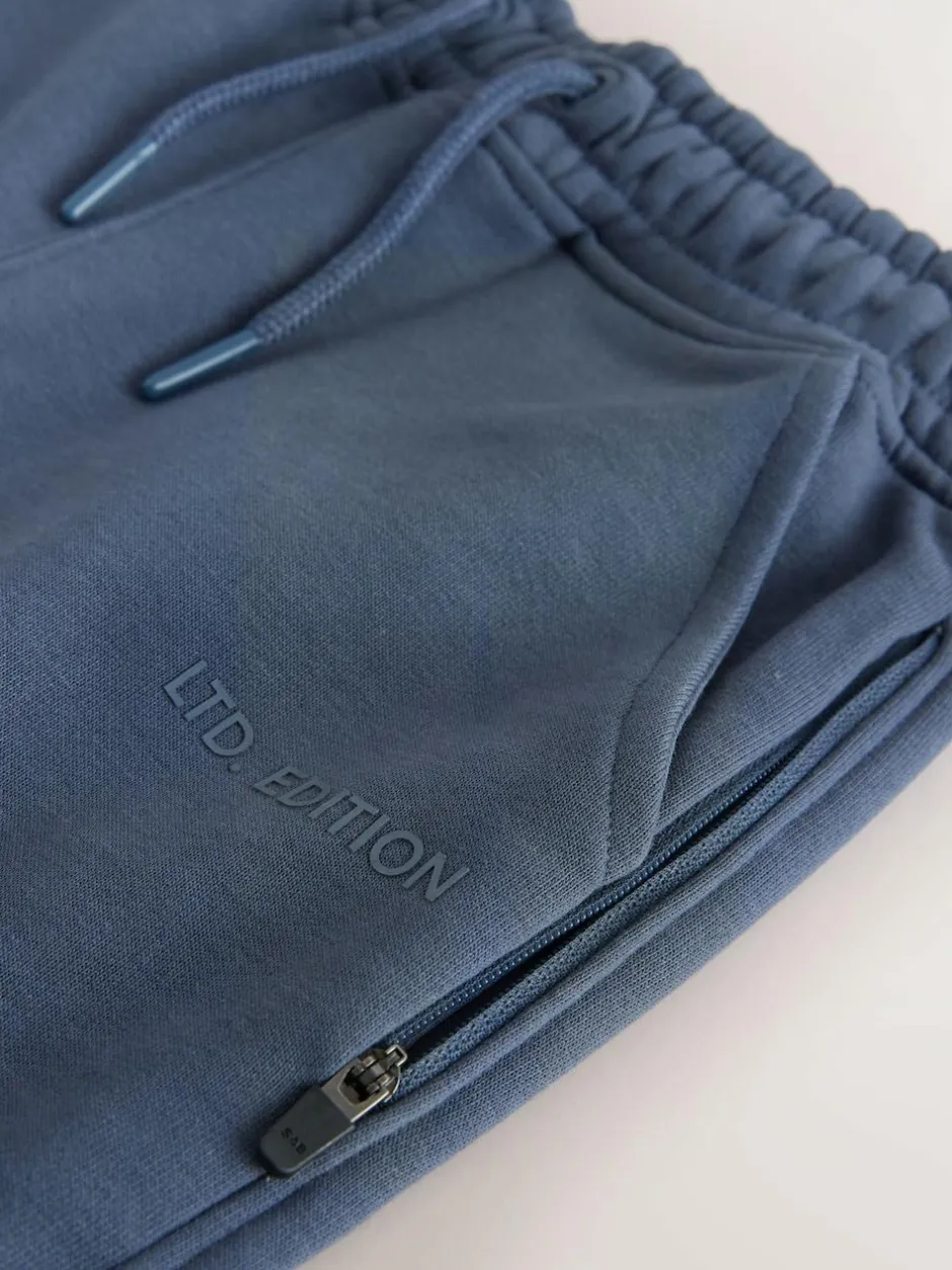 Next Premium Regular Fit Joggers (3-16yrs) Mid Blue Online