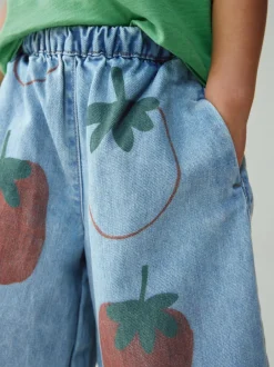 Next Mid Blue Tomato Printed Jeans (3mths-7yrs) Best