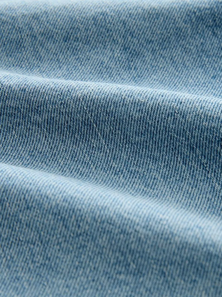 Next Edit Jort Denim Shorts Mid Blue Wash Outlet
