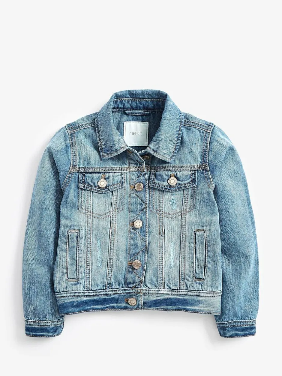 Next Western Jacket (3-16yrs) Mid Blue Discount