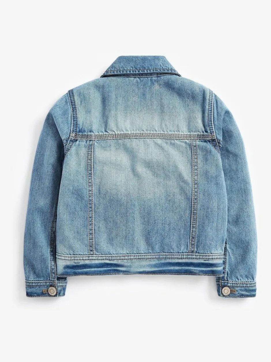 Next Western Jacket (3-16yrs) Mid Blue Discount