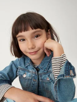 Next Western Jacket (3-16yrs) Mid Blue Discount