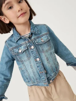 Next Western Jacket (3-16yrs) Mid Blue Discount