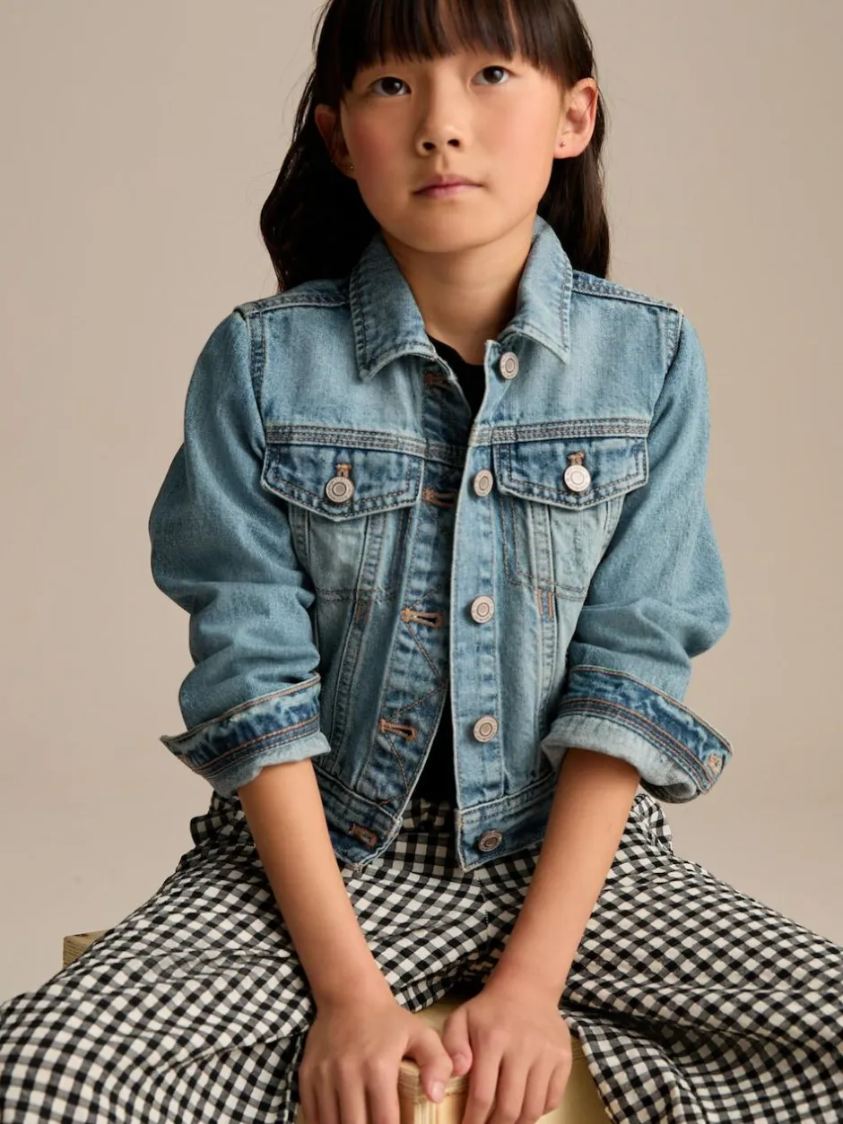 Next Western Jacket (3-16yrs) Mid Blue Discount