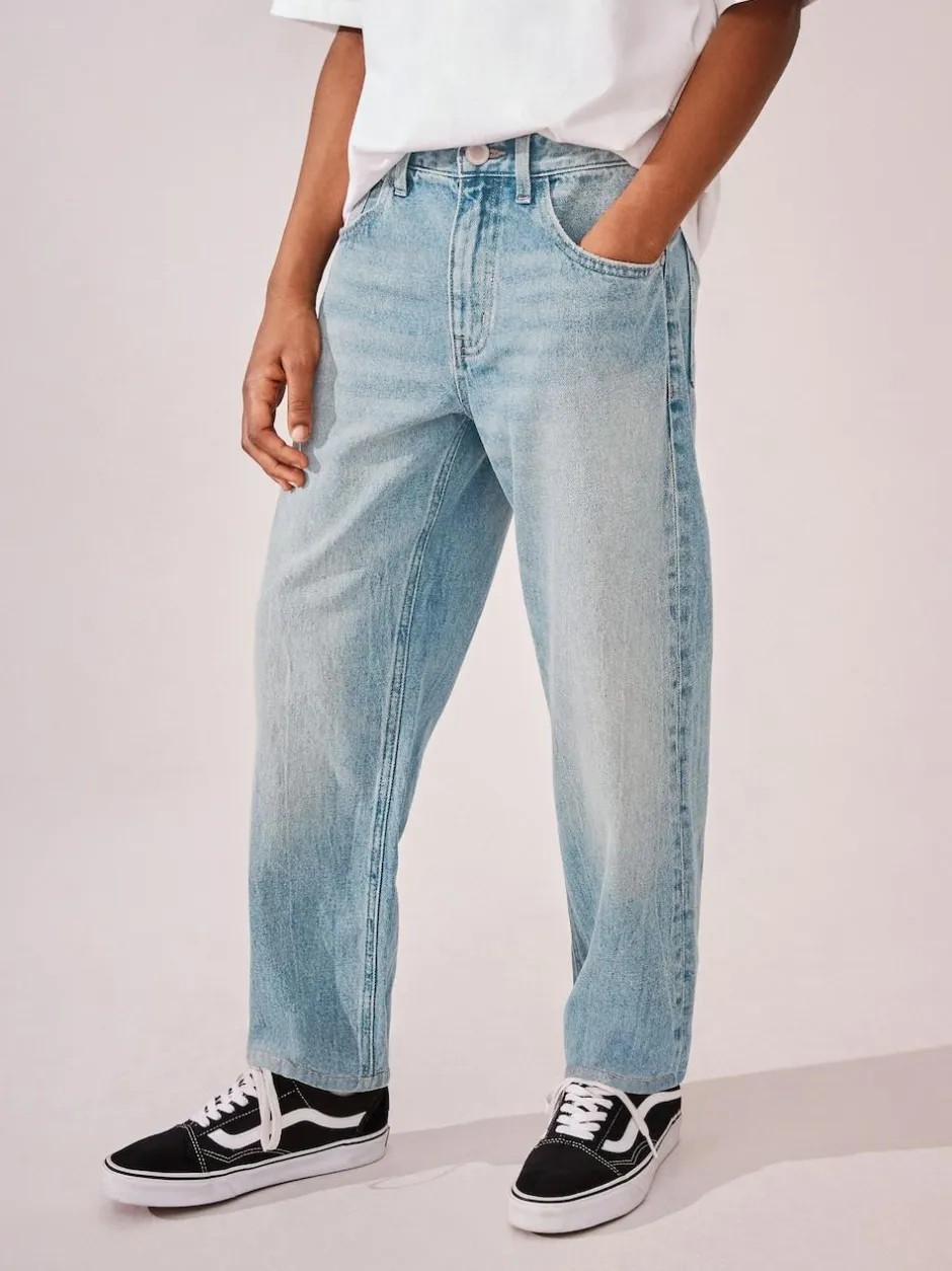 Next Mid Blue Wide Fit Authentic Jeans (3-16yrs) Discount