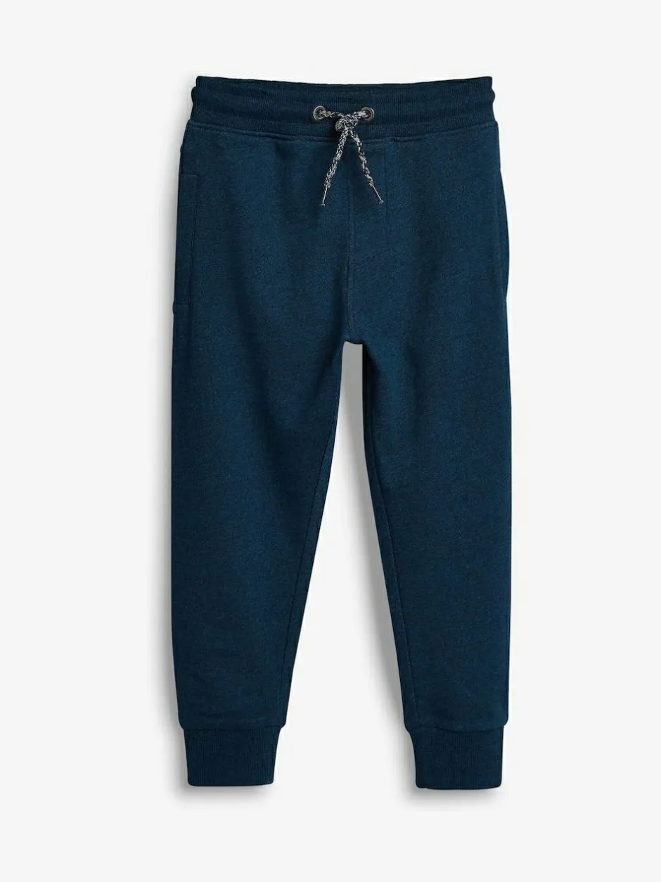 Next Mid Blue/Navy Slim Fit Joggers 2 Pack (3-16yrs) Best