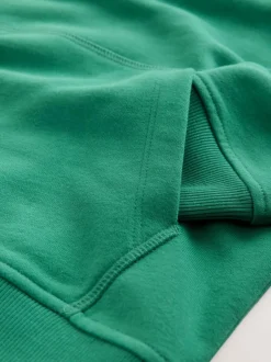 Next Mid Green Skull Sign Off Hoodie (3-16yrs) Outlet