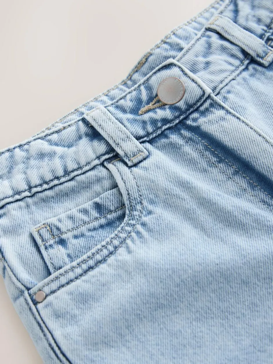 Next Mid Wash Hello Kitty Wide Leg Jeans (3-16yrs) Outlet