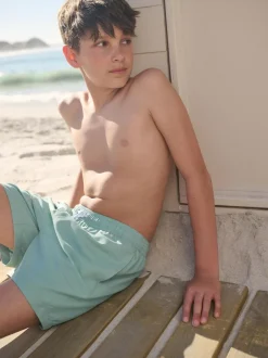 Next Mineral Green Swim Shorts (1.5-16yrs) Best