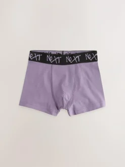 Next Mineral Multi with Black Waistband Trunks 7 Pack (2-16yrs) Discount