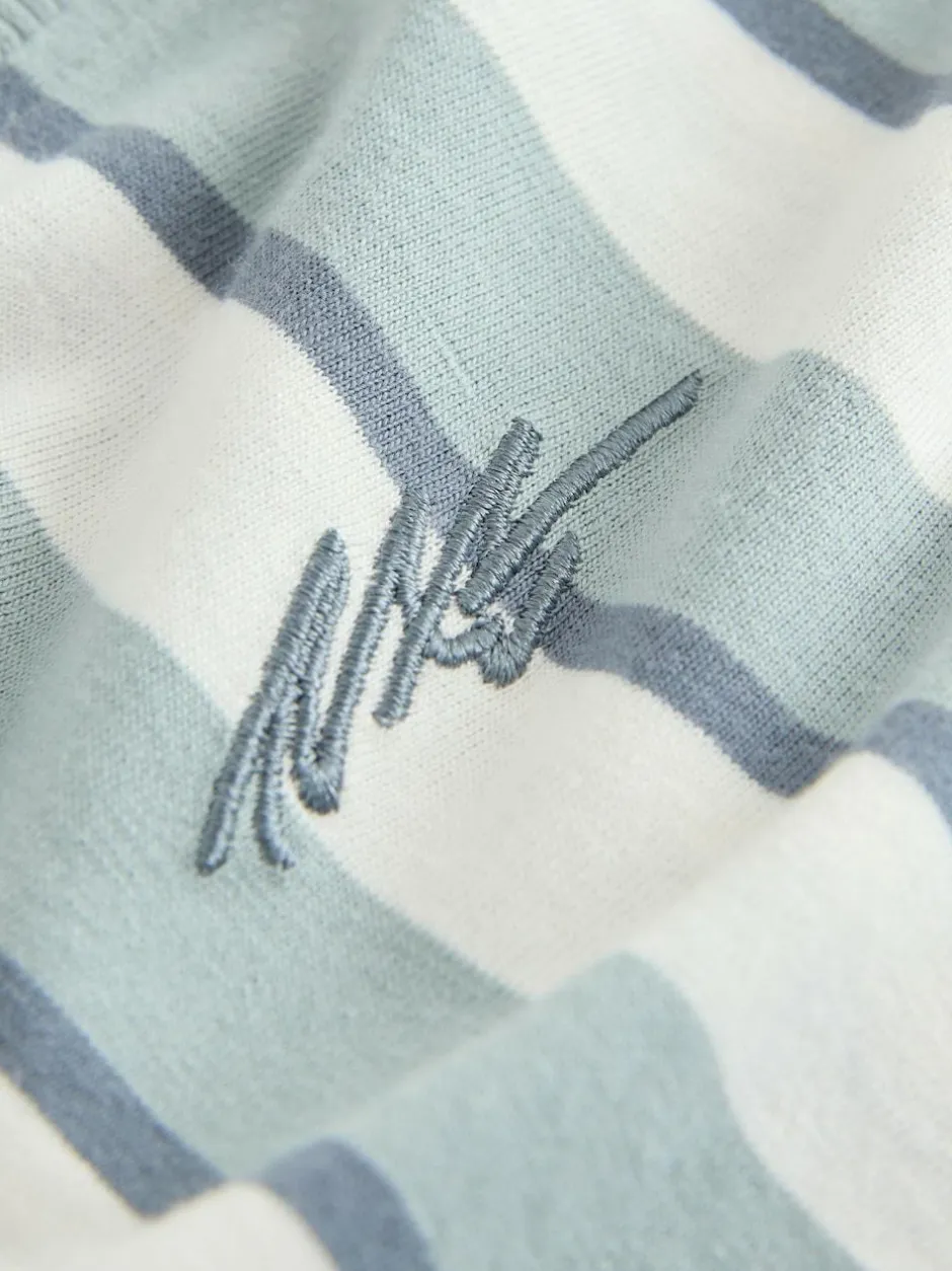 Next Mineral Stripe Regular Fit Short Sleeve Graphic Print T-Shirt (3-16yrs) Outlet