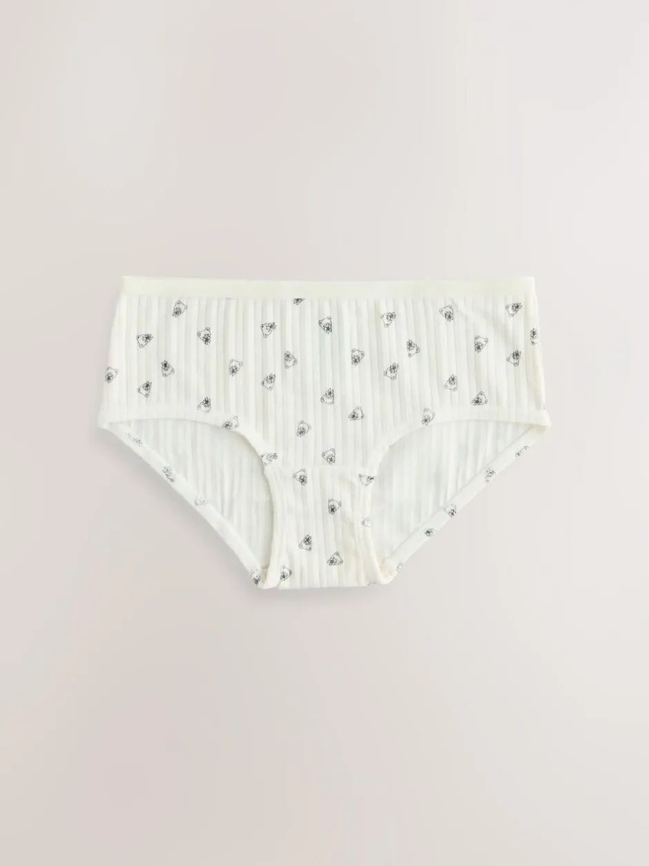 Next Mini Bear Hipsters Briefs 7 Pack (2-16yrs) New