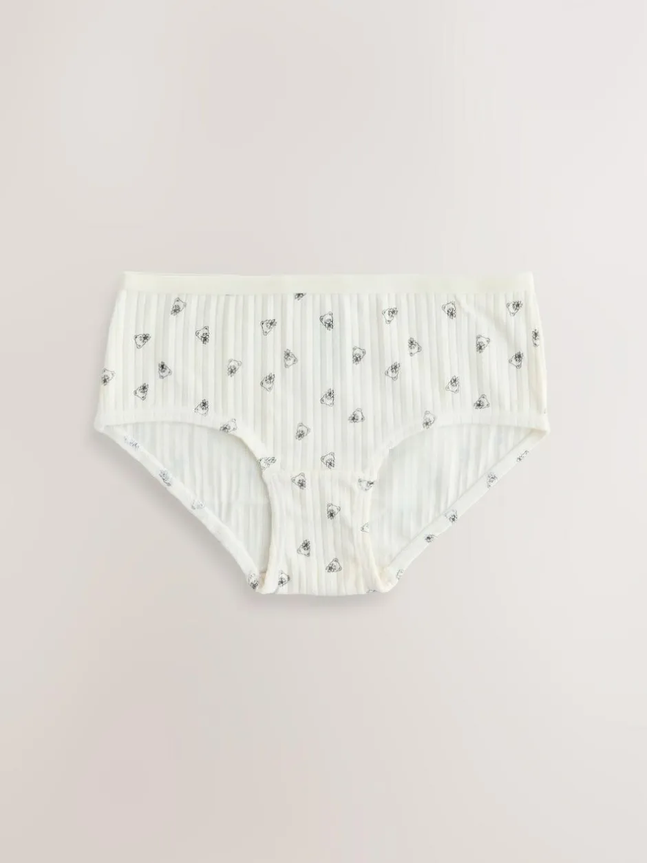 Next Mini Bear Hipsters Briefs 7 Pack (2-16yrs) New