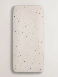 Next Mini Dino 100% Cotton Muslin Fitted Sheet Online