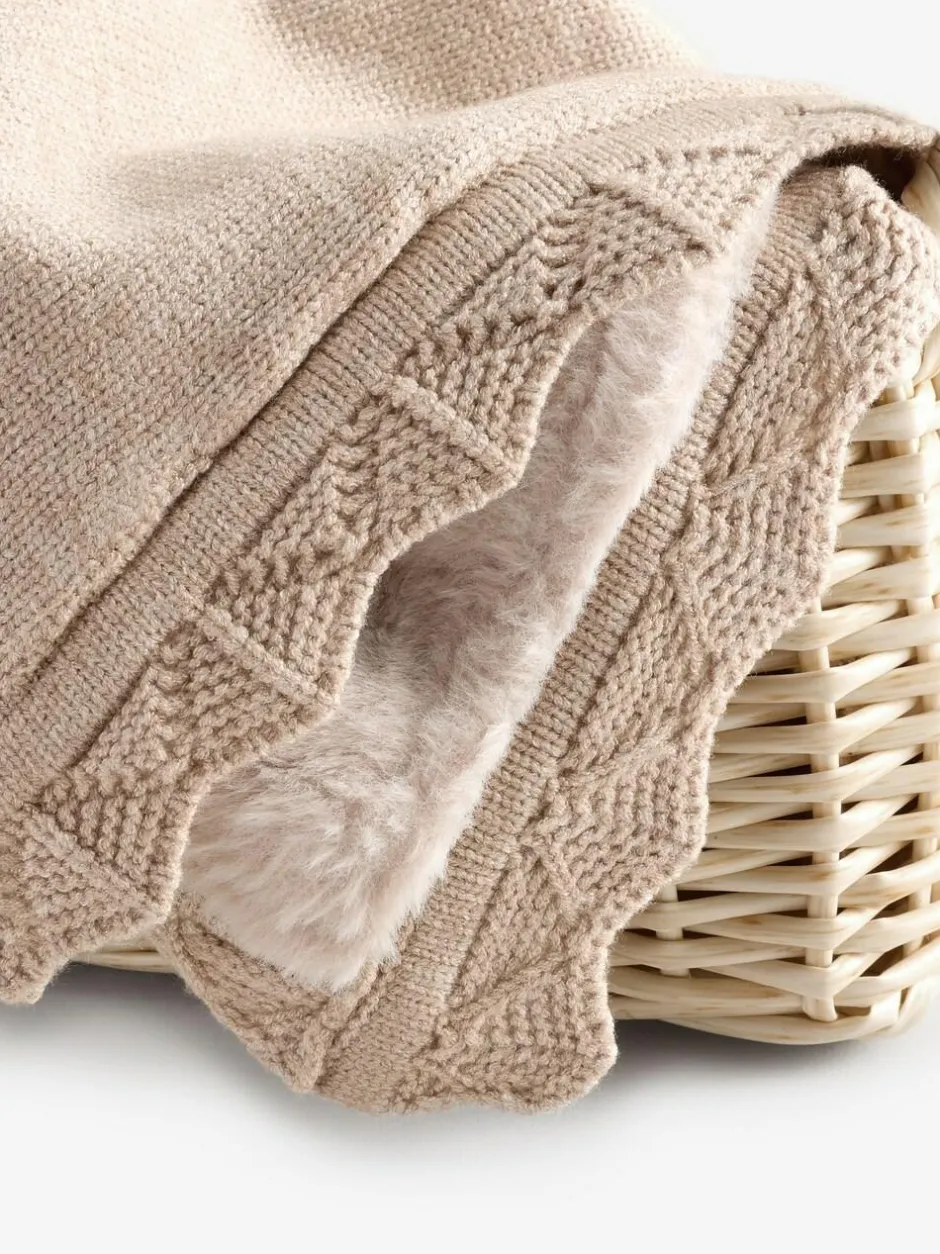 Next Mink Baby Fleece Blanket Outlet