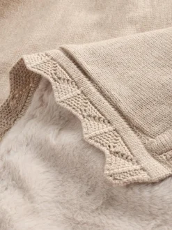 Next Mink Baby Fleece Blanket Outlet
