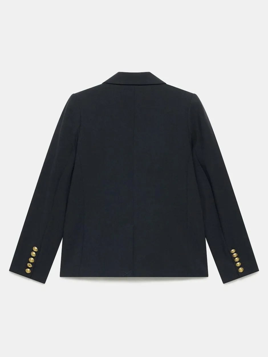 Mint Velvet Black Double Breasted Blazer New