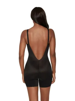Miraclesuit Show Stopper Low Back All-In-One Bike Shorts Black Hot
