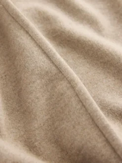 Next Mocha Brown Soft Brushed Finish Slouch Neck Longsleeve Sweatshirt Hot