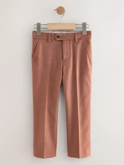 Next Mocha Brown Suit Trousers (3-16yrs) New