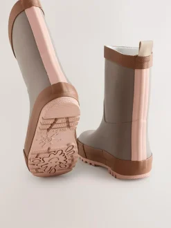 Next Wellies Mocha Brown Clearance