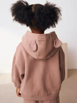 Next Mocha Brown Zip Through Hoodie (3mths-7yrs) Hot