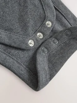 Next Jersey Dungarees And Bodysuit Baby Set (0mths-2yrs) Mono Dog
