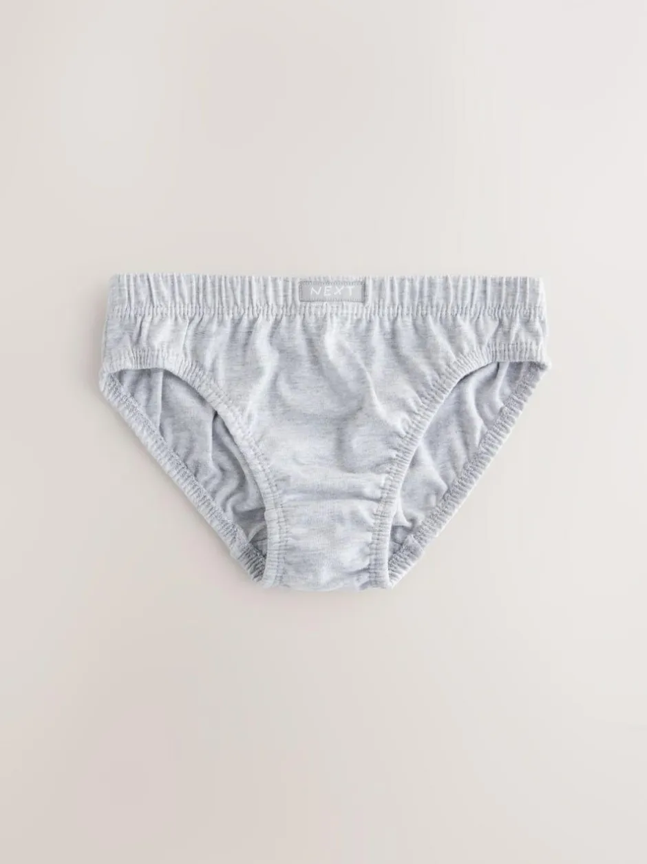 Next 100% Cotton Briefs 7 Pack (1.5-16yrs) Monochrome Best