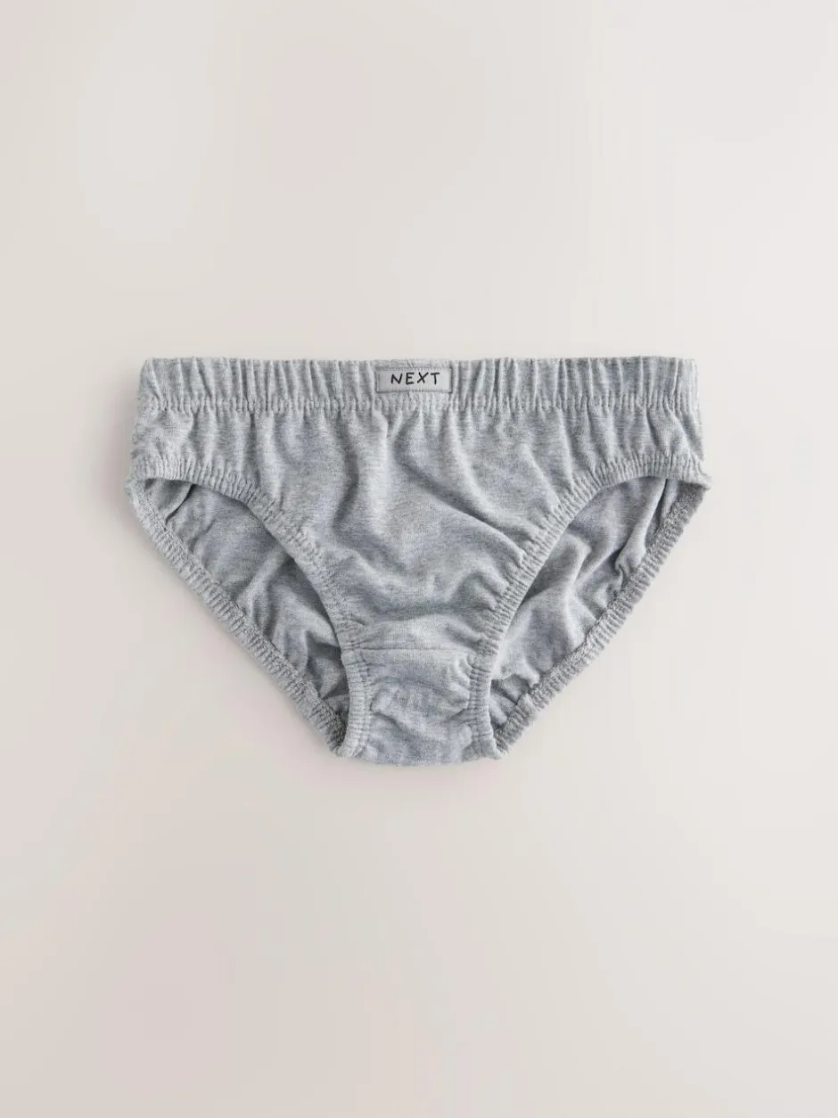 Next 100% Cotton Briefs 7 Pack (1.5-16yrs) Monochrome Best