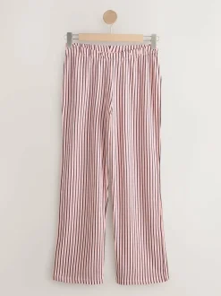 Next Short Sleeve Pyjamas 2 Pack Monochrome Stripe