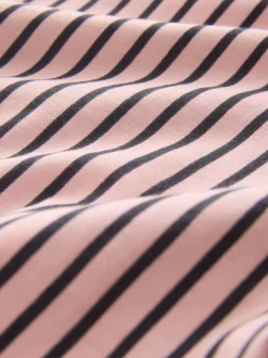 Next Short Sleeve Pyjamas 2 Pack Monochrome Stripe