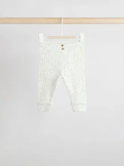 Next Baby Leggings 4 Pack (0mths-3yrs) Mono/Neutral Sale