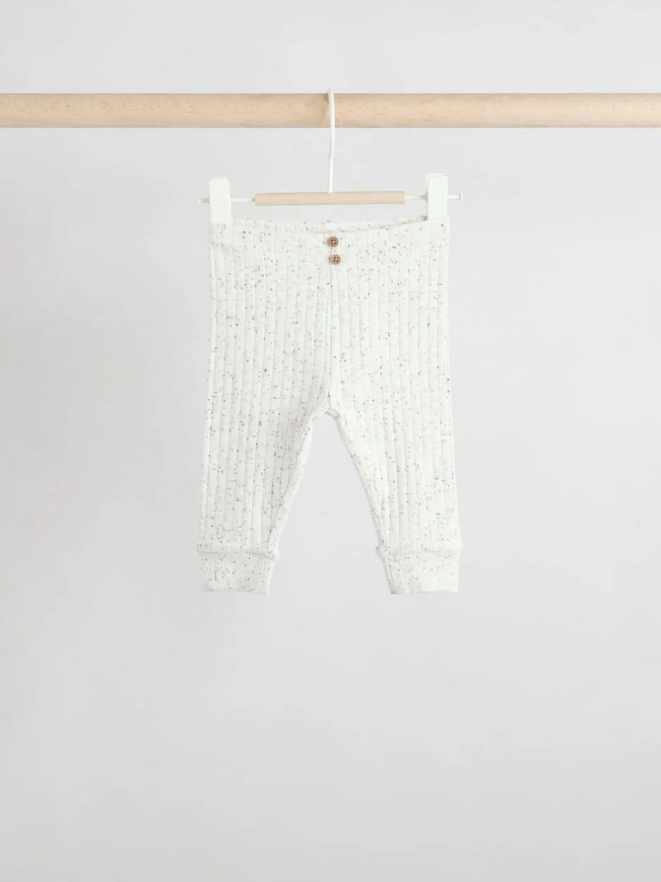Next Baby Leggings 4 Pack (0mths-3yrs) Mono/Neutral Sale