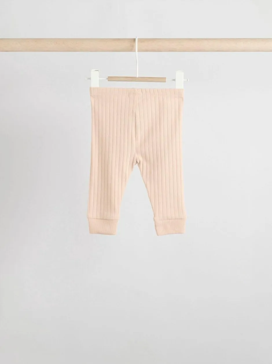Next Baby Leggings 4 Pack (0mths-3yrs) Mono/Neutral Sale