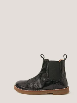 Monsoon Black Patent Leather Boots Discount