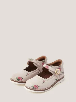 Monsoon Toddler Leather Mary Jane Shoes Cream Best