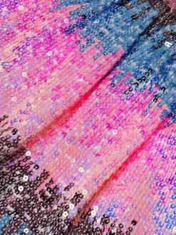 Monsoon Pink Ombré Sequin Skirt Discount