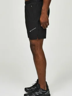 Monterrain Black Form Woven Running Shorts Best