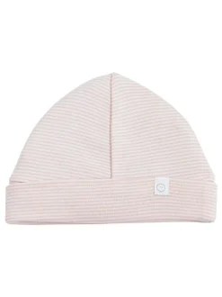 Mori Supersoft Baby Hat Pink Stripe Discount