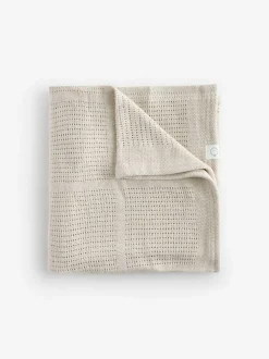 Mori Supersoft Cellular Blankets 2 Pack Pink/NEUTRAL Sale