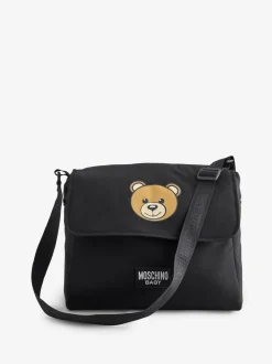 Moschino Black Logo Changing Bag Clearance