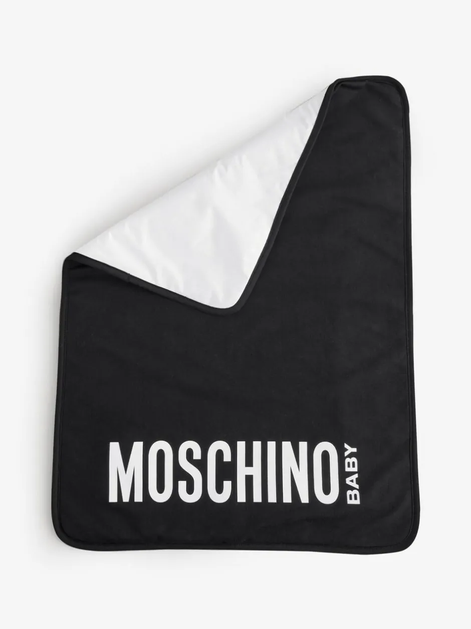Moschino Black Logo Changing Bag Clearance