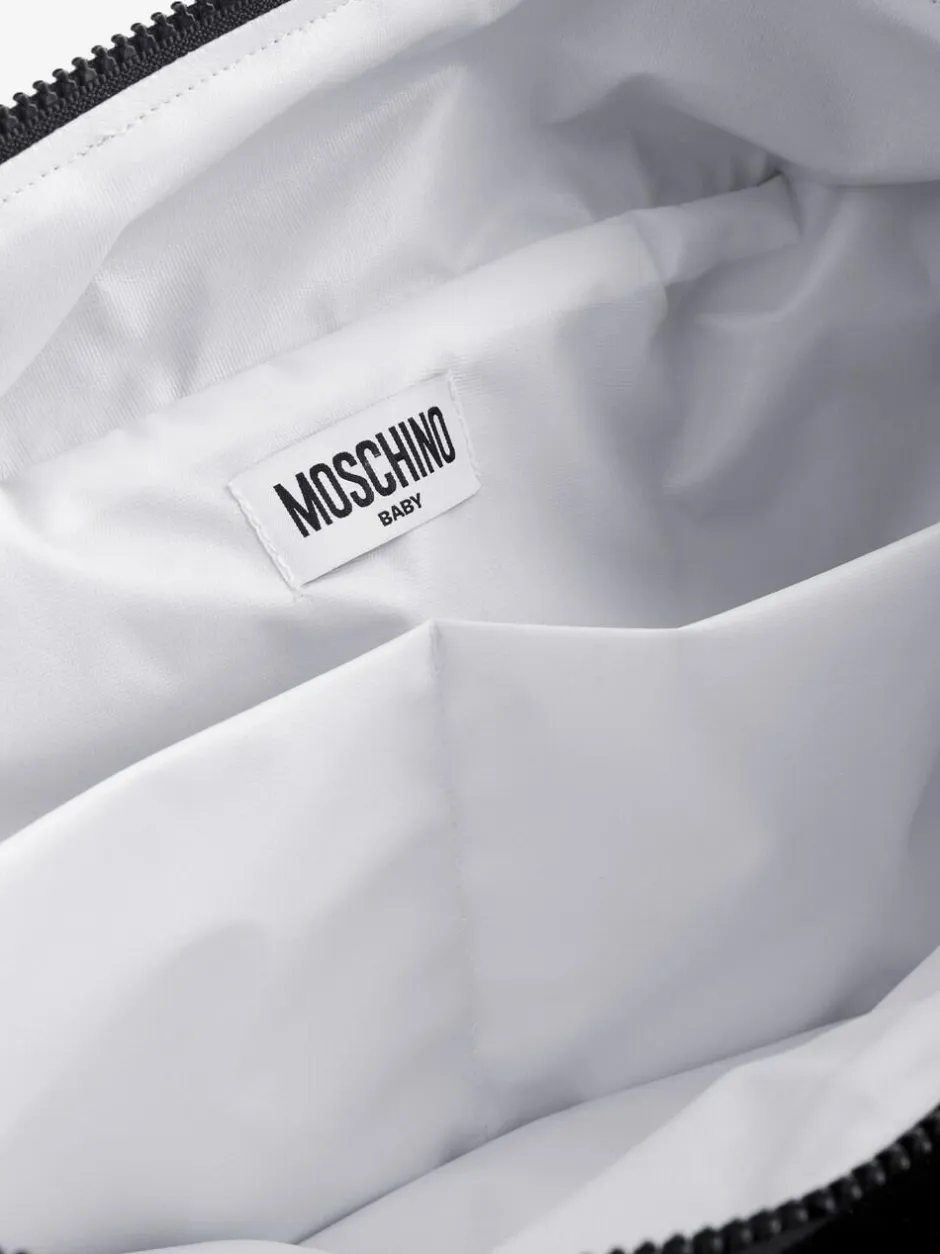 Moschino Black Logo Changing Bag Clearance