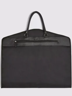 MOSS Black Saffiano Premium Suit Carrier New
