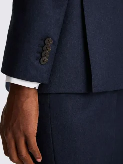 MOSS Blue Tailored Plain Italian Suit Jacket Hot