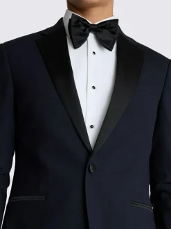MOSS Midnight Slim Fit Tuxedo Jacket New