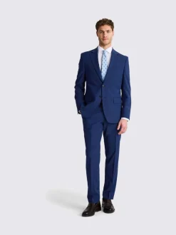MOSS Royal Blue Tailored Fit Suit Jacket