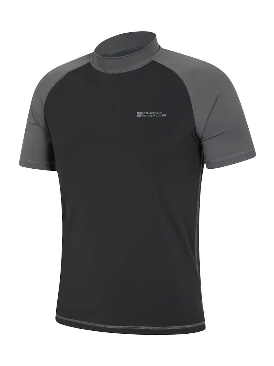 Mountain Warehouse Mens UV Rash Vest Black Sale